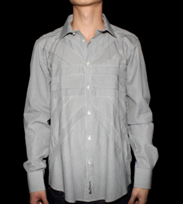 Ben Sherman Shirt Illife white/black