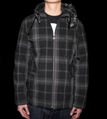 Krew Jacket Pladd black