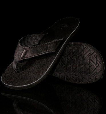 Reef Flipflops Leather Smoothy black