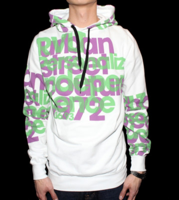 Revolution Hooded Overlap green/purple