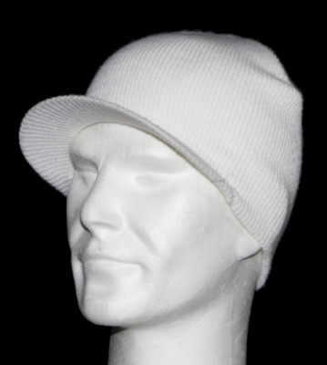 Vicious Beanie Visor Logo white/green