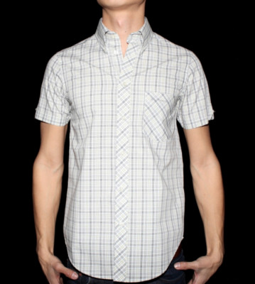 Ben Sherman Shirt Dashshund white/yellow