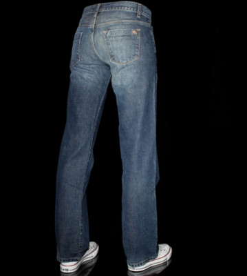 Carhartt W Urban Pant Niland blue used washed