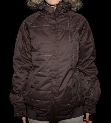 Zimtstern W Snowjacket Bonny brown