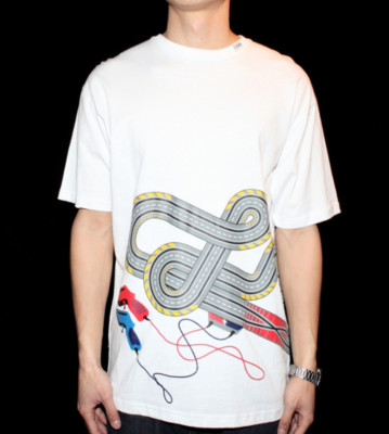 LRG T-Shirt Slot Car white