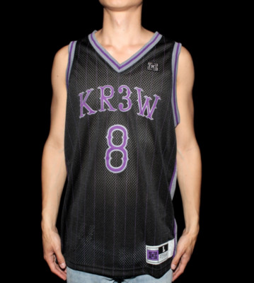 Krew NBA Jersey Striper black