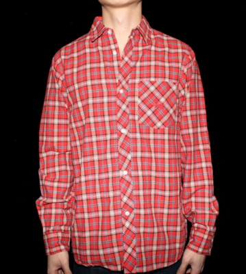 Stussy Shirt Zap Plaid red