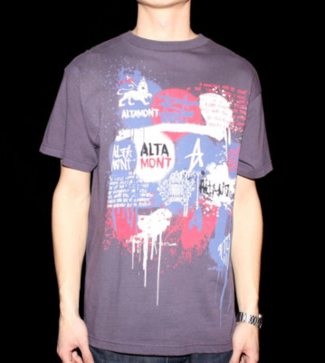Altamont T-Shirt Rasta purple
