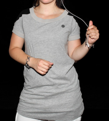 Element W T-Shirt Paulina grey heather