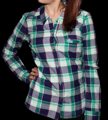 Matix W Shirt Mariella purple indigo