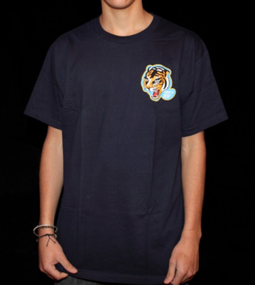 Obey T-Shirt Obey 89th Division blue navy