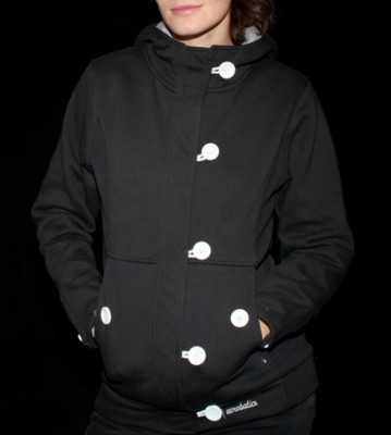 Ucon W Button Hooded Button Omma black