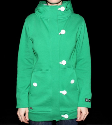 Ucon W Button Hooded Button Omma green