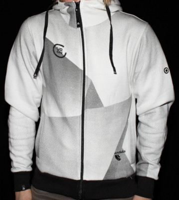 Ucon Zip Hooded Architecture black