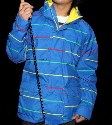 Sessions Snowjacket Replay blue print pop