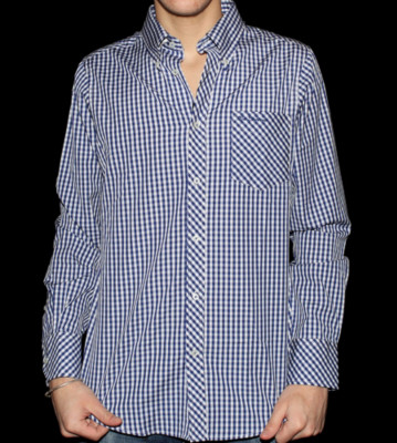 Ben Sherman Shirt Sportster LA blue flaming blue
