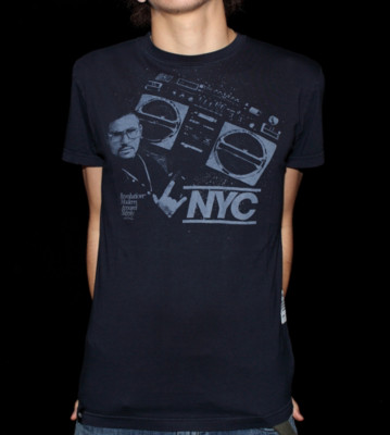 Revolution T-shirt NYC Cooper blue navy