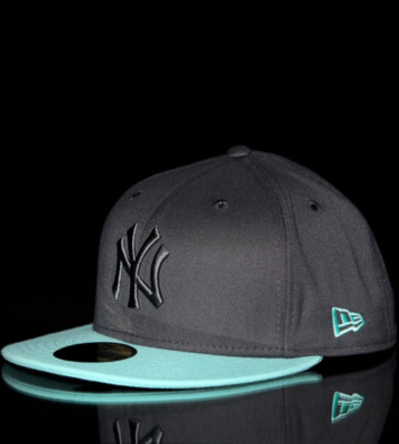 New Era Cap Poptonal grey graphite/blue print