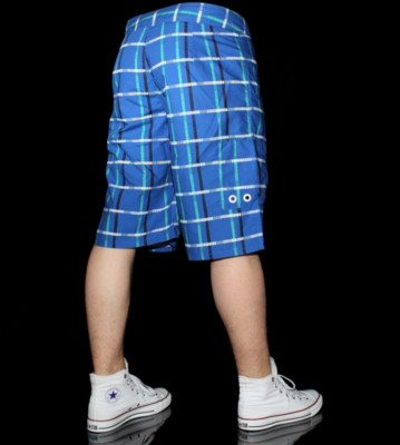 Nomis Boardshorts OG Plaid blue classic