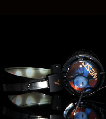 Wesc Headphones Bongo Weinstein black