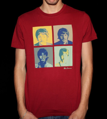 Ben Sherman T-Shirt Faces red triumph