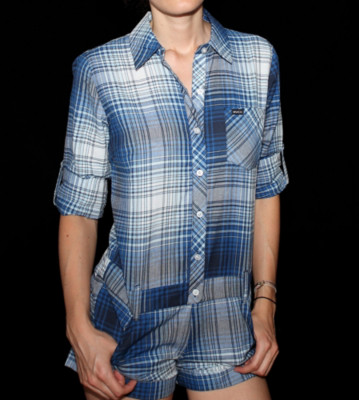 RVCA W Dress Touche blue/white