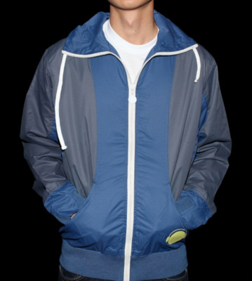 Humor Windbreaker Franz blue urban/ grey melange