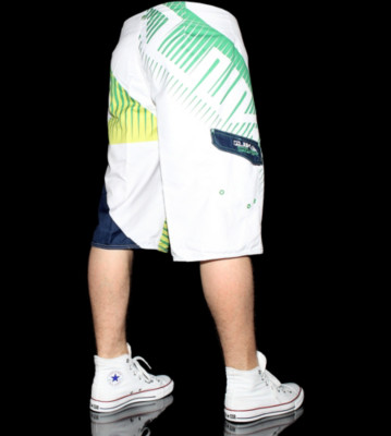 Quiksilver Boardershorts SIGN white/green poisen