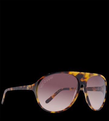 Vonzipper Rockford brown tortoise/gold gradient