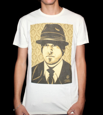 Obey T-Shirt Jason Jessee beige scour