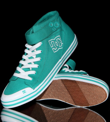 DC W Shoes Venice Mid green columbia