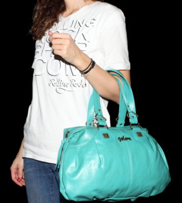 Volcom W Bag Circus Freak aqua purse moss