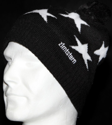 Zimtstern Beanie Star 11 black/white