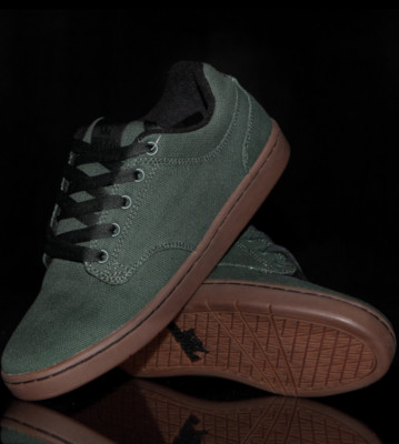Supra Shoes Dixon green gum canvas