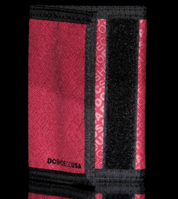 DC Wallet Ripstop red deep red