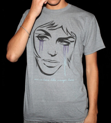 Vans T-Shirt Ain t No Lover grey rock heather