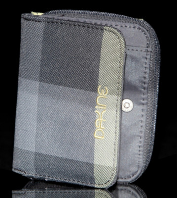 Dakine Wallet Soho grey yellow devin checks