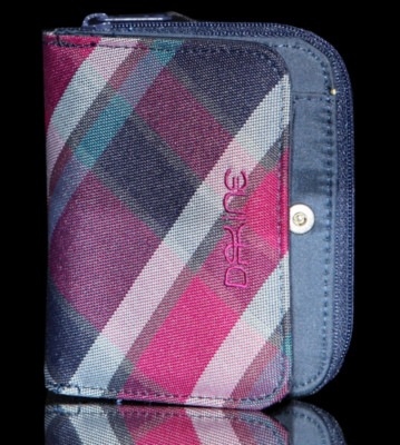 Dakine Wallet Soho blue pink/vivienne plaid
