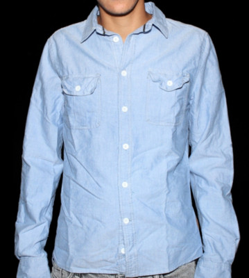 Revolution Shirt Bowie blue light blue