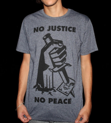 Obey T-Shirt Justice Dagger blue navy