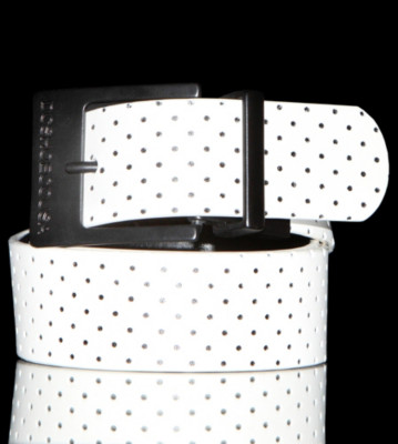 DC Belt Roxbury white