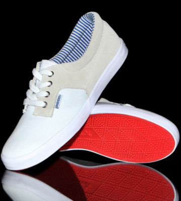 Pointer Shoes A.F.D.  white canvas leather white