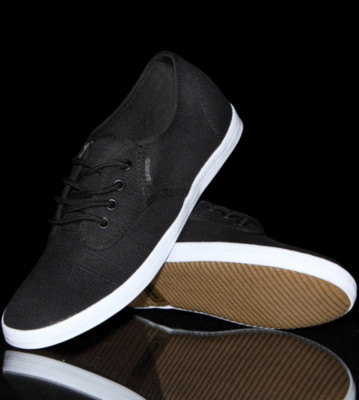 Gravis Shoes Slymz black canvas