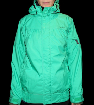 Eleven W Snowjacket Mye green rhod