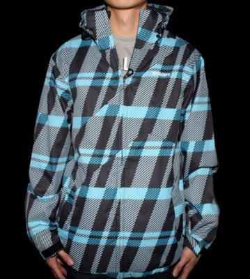 Zimtstern Snowjacket Zack Stripe Caro blue