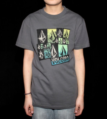 Volcom Kids T-Shirt Side by Side grey shadow grey