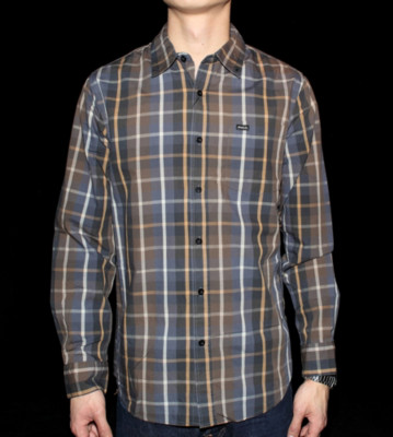 RVCA Shirt Rally Plaid brown