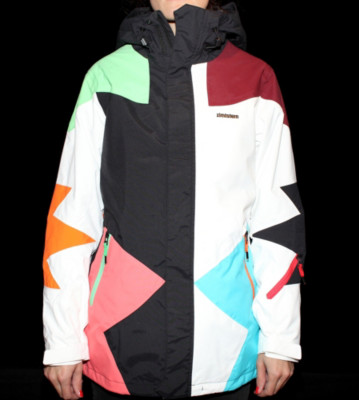 Zimtstern W Snowjacket Rukool Block multicolor