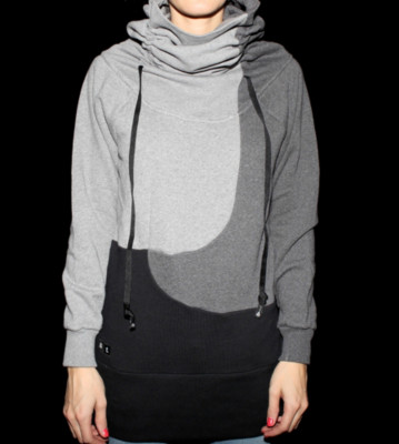 Ucon W Pullover Allant grey/dark grey/black