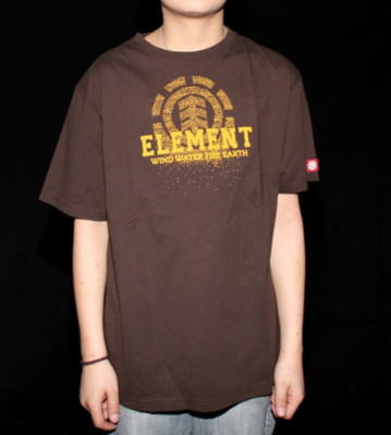 Element Kids T-Shirt Equation brown